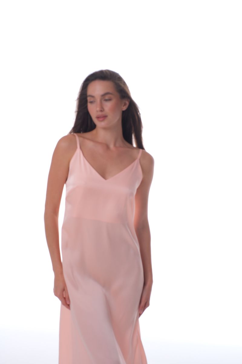 Сорочка довга Marta Lingerie в рожевому кольорі